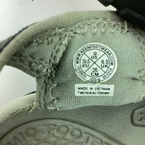 Keen Newport H2 Womens 9 Waterproof Hiking Sandals Gray Orange - Picture 10 of 11